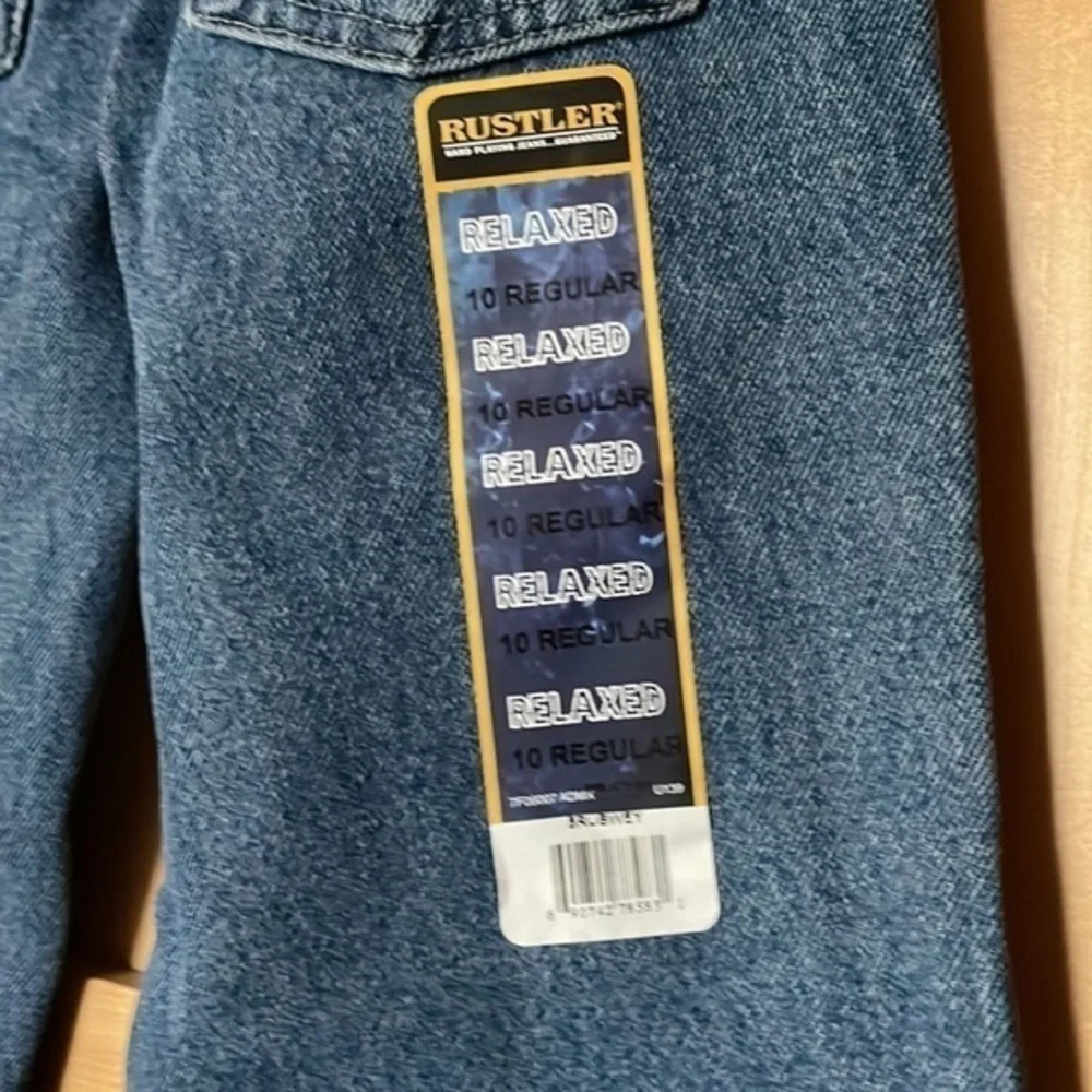 Rustler Jeans Boy’s Relaxed Fit Jeans Size 10‎ Regular